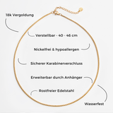 Foto von Stainless steel snake chain • Mix & Match necklace