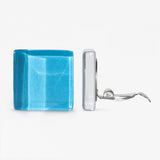 Statement Clip Ohrringe aus Glas • 20mm
