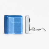 Statement Clip Ohrringe aus Glas • 20mm