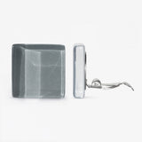 Statement Clip Ohrringe aus Glas • 20mm