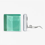 Statement Clip Ohrringe aus Glas • 20mm