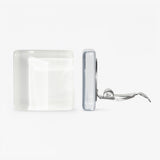 Statement Clip Ohrringe aus Glas • 20mm