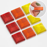 Magnet Set aus Glas • 9 dekorative Magnete