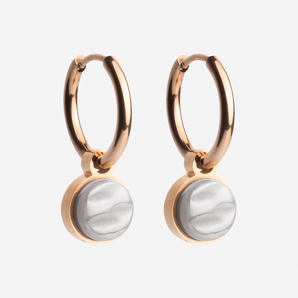 Creolen mit Charms  • Mix & Match Ohrringe • 16mm