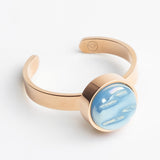 Verstellbarer Ring mit Stein • 8mm Verstellbarer Ring mit Stein • 8mm