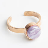 Verstellbarer Ring mit Stein • 8mm Verstellbarer Ring mit Stein • 8mm