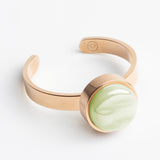 Verstellbarer Ring mit Stein • 8mm Verstellbarer Ring mit Stein • 8mm