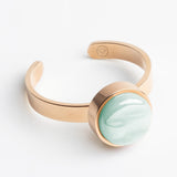 Verstellbarer Ring mit Stein • 8mm Verstellbarer Ring mit Stein • 8mm
