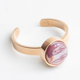 Verstellbarer Ring mit Stein • 8mm Verstellbarer Ring mit Stein • 8mm