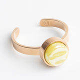 Verstellbarer Ring mit Stein • 8mm Verstellbarer Ring mit Stein • 8mm