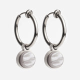 Ohrclip Creolen mit Einhänger • Mix & Match Ohrclips • 18mm Ohrclip Creolen mit Einhänger • Mix & Match Ohrclips • 18mm
