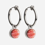 Ohrclip Creolen mit Einhänger • Mix & Match Ohrclips • 18mm Ohrclip Creolen mit Einhänger • Mix & Match Ohrclips • 18mm