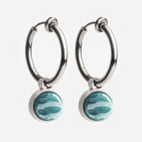 Ohrclip Creolen mit Einhänger • Mix & Match Ohrclips • 18mm Ohrclip Creolen mit Einhänger • Mix & Match Ohrclips • 18mm