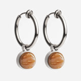 Ohrclip Creolen mit Einhänger • Mix & Match Ohrclips • 18mm Ohrclip Creolen mit Einhänger • Mix & Match Ohrclips • 18mm