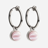 Ohrclip Creolen mit Einhänger • Mix & Match Ohrclips • 18mm Ohrclip Creolen mit Einhänger • Mix & Match Ohrclips • 18mm