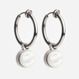 Ohrclip Creolen mit Einhänger • Mix & Match Ohrclips • 18mm Ohrclip Creolen mit Einhänger • Mix & Match Ohrclips • 18mm