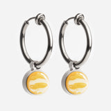 Ohrclip Creolen mit Einhänger • Mix & Match Ohrclips • 18mm Ohrclip Creolen mit Einhänger • Mix & Match Ohrclips • 18mm