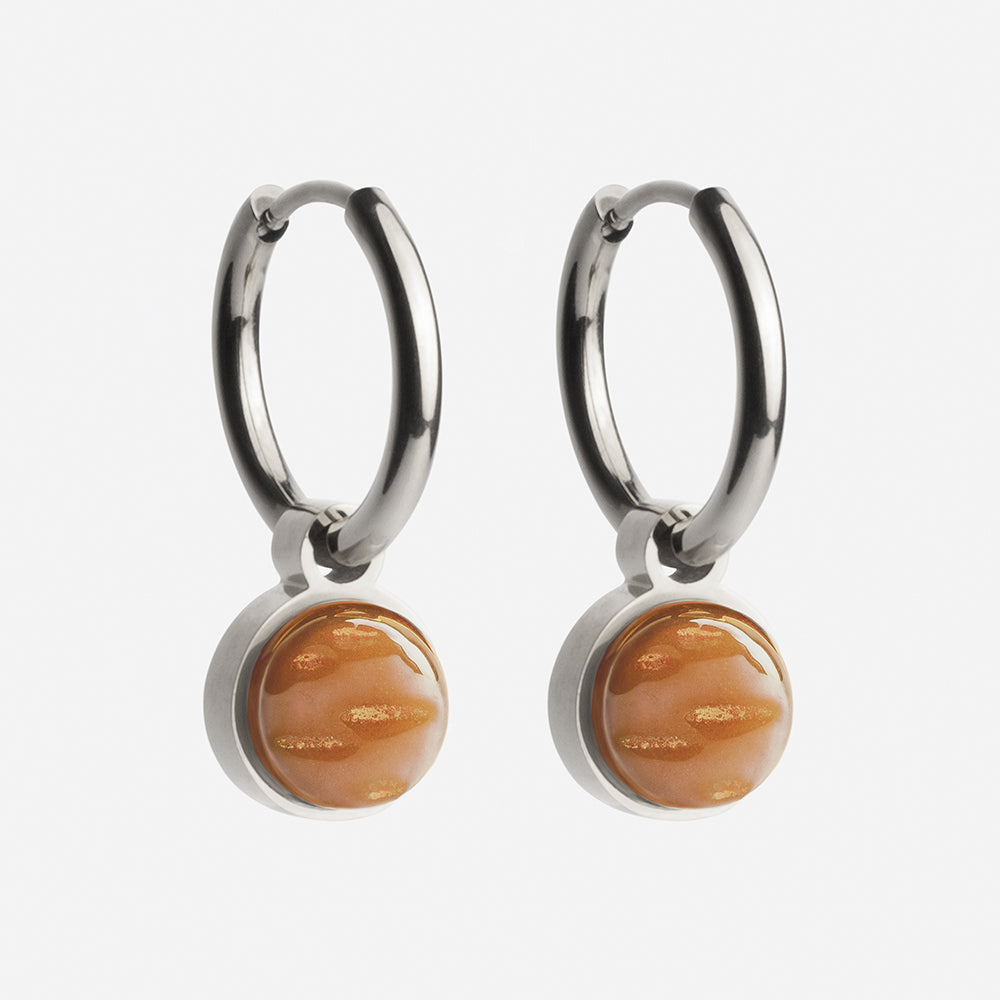 Creolen mit Charms  • Mix & Match Ohrringe • 16mm
