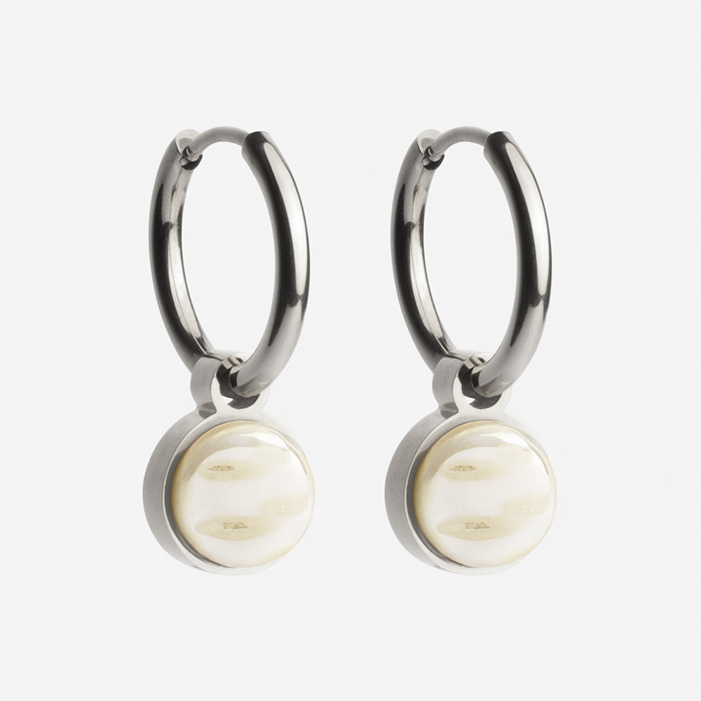 Creolen mit Charms  • Mix & Match Ohrringe • 16mm
