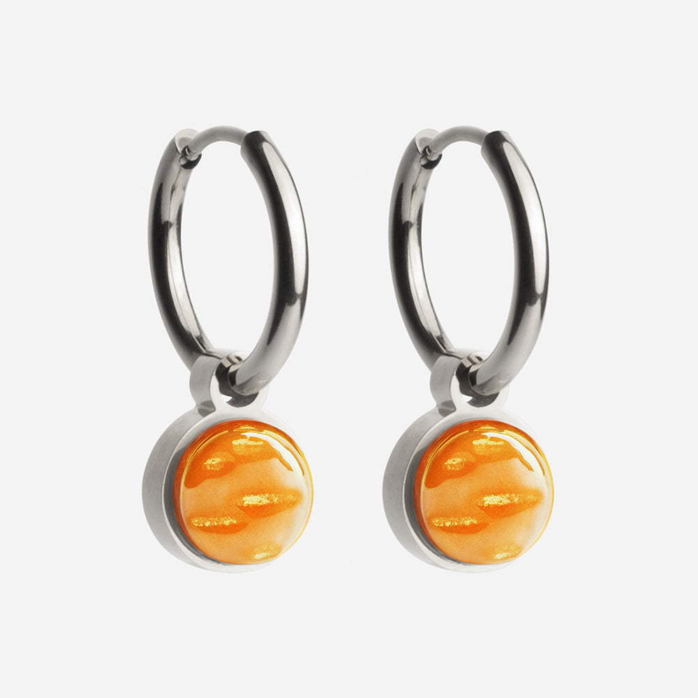Creolen mit Charms  • Mix & Match Ohrringe • 16mm