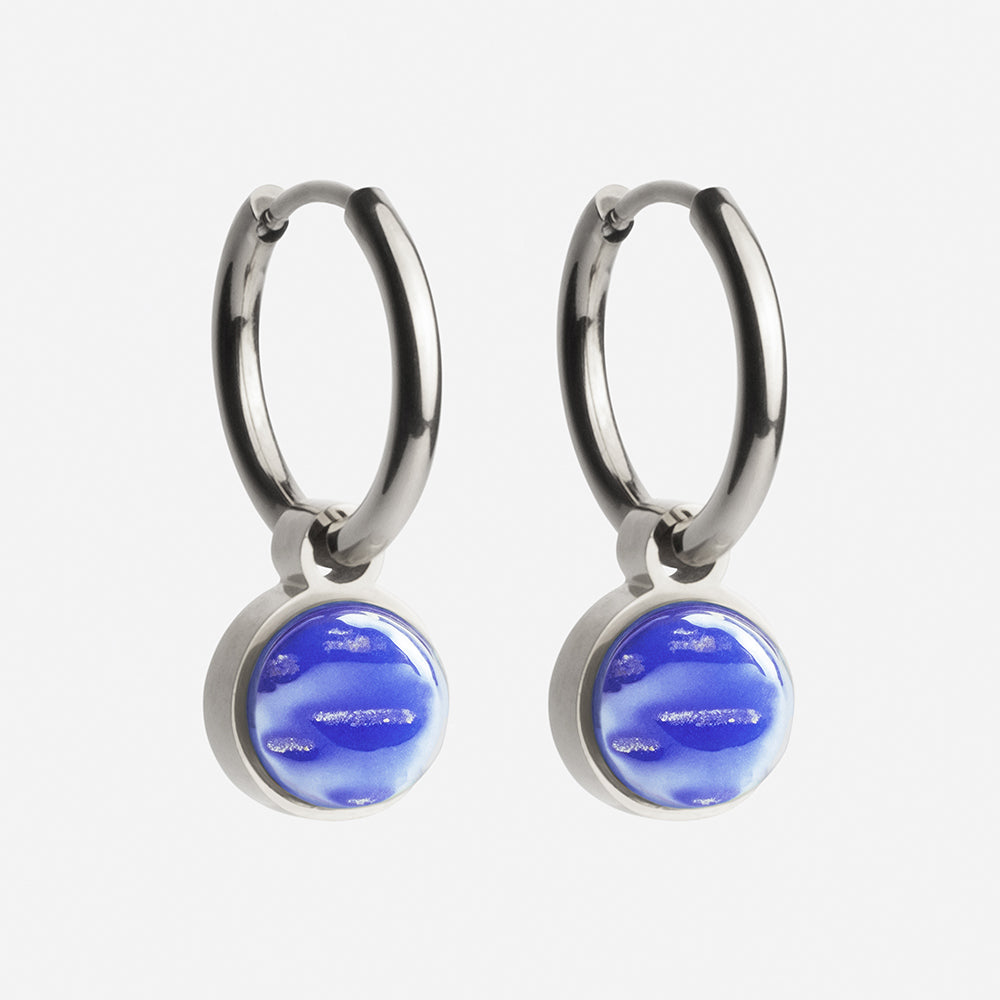 Creolen mit Charms  • Mix & Match Ohrringe • 16mm