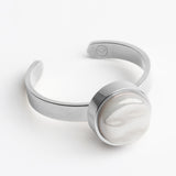 Verstellbarer Ring mit Stein • 8mm Verstellbarer Ring mit Stein • 8mm