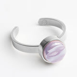 Verstellbarer Ring mit Stein • 8mm Verstellbarer Ring mit Stein • 8mm