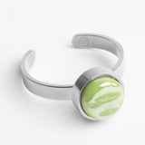 Verstellbarer Ring mit Stein • 8mm Verstellbarer Ring mit Stein • 8mm