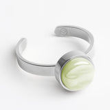 Verstellbarer Ring mit Stein • 8mm Verstellbarer Ring mit Stein • 8mm