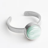Verstellbarer Ring mit Stein • 8mm Verstellbarer Ring mit Stein • 8mm