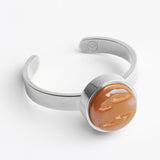 Verstellbarer Ring mit Stein • 8mm Verstellbarer Ring mit Stein • 8mm