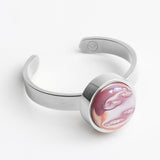 Verstellbarer Ring mit Stein • 8mm Verstellbarer Ring mit Stein • 8mm