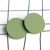 Foto von Round statement earrings • 30mm