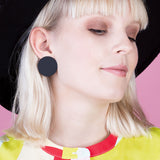 Foto von Round statement earrings • 30mm